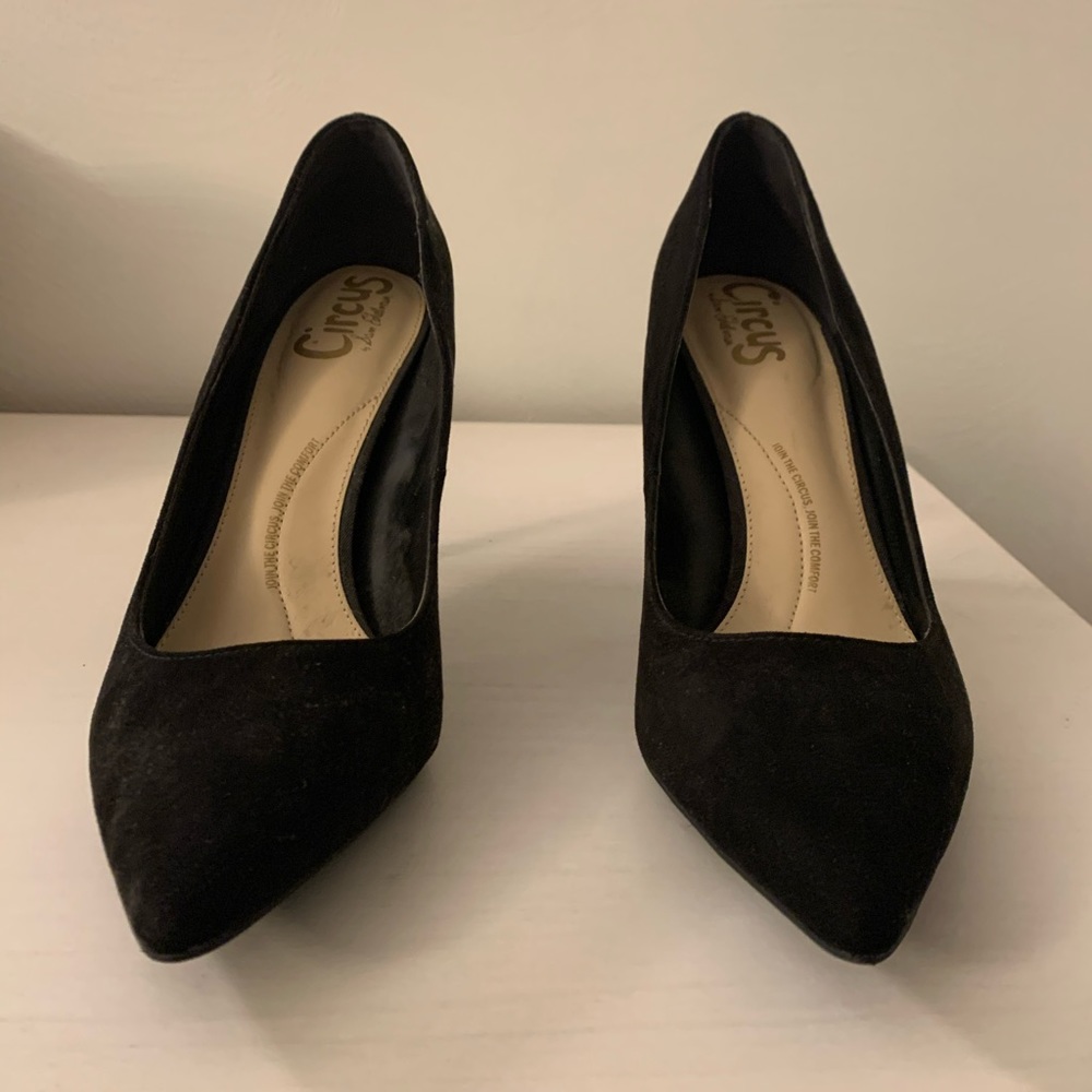 Black high heels